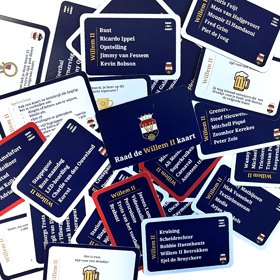 Willem II - Raad de Kaart - Image 3